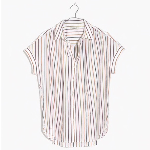Madewell Tops - Madewell Central Shirt Sadie Stripe